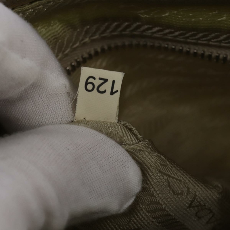 【日本直送】PRADA 單肩包 尼龍琺瑯 白色 銀色 正品 147522-10