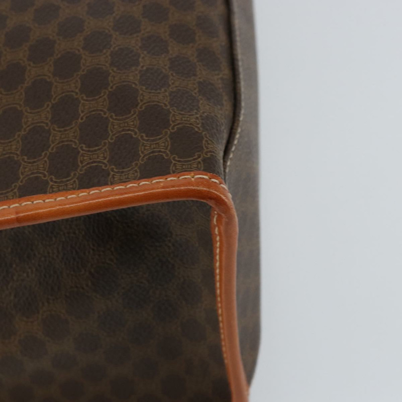 【日本直送】CELINE Macadam帆布托特包 PVC皮革 棕色 金色 正品 ep11322-15