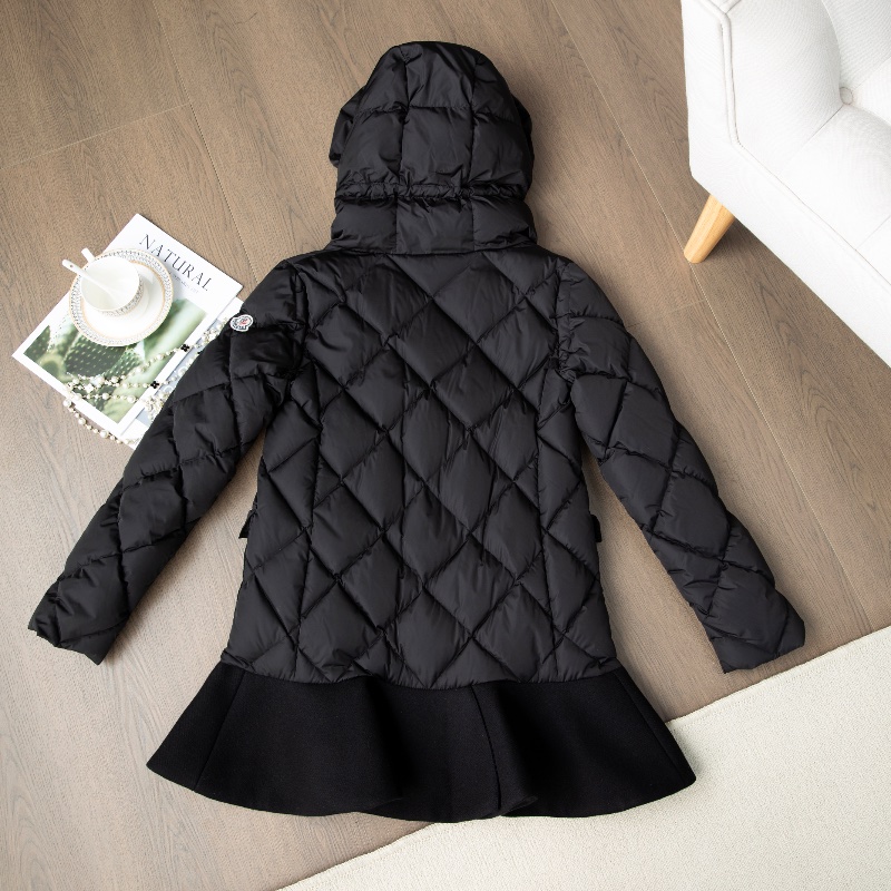 🈹*減價* MONCLER 優雅下擺長款羽絨外套-2