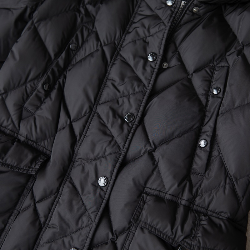 🈹*減價* MONCLER 優雅下擺長款羽絨外套-3