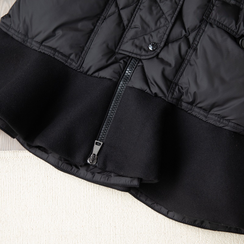 🈹*減價* MONCLER 優雅下擺長款羽絨外套-6