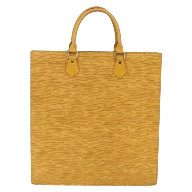 【日本直送】路易威登 Epi Sac Plat 手提包 黃色 M52079 LV 正品 148061-1