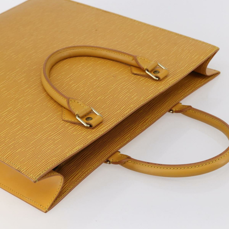 【日本直送】路易威登 Epi Sac Plat 手提包 黃色 M52079 LV 正品 148061-5