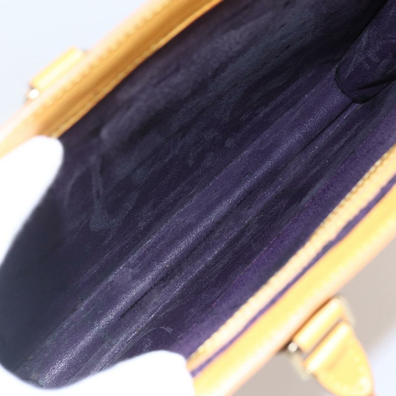 【日本直送】路易威登 Epi Sac Plat 手提包 黃色 M52079 LV 正品 148061-9