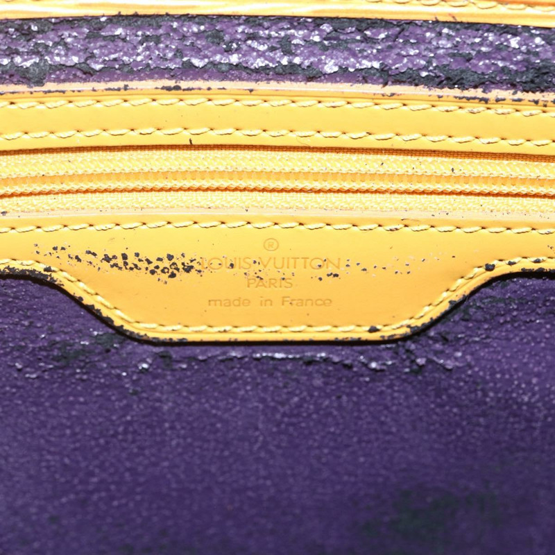 【日本直送】路易威登 Epi Sac Plat 手提包 黃色 M52079 LV 正品 148061-16