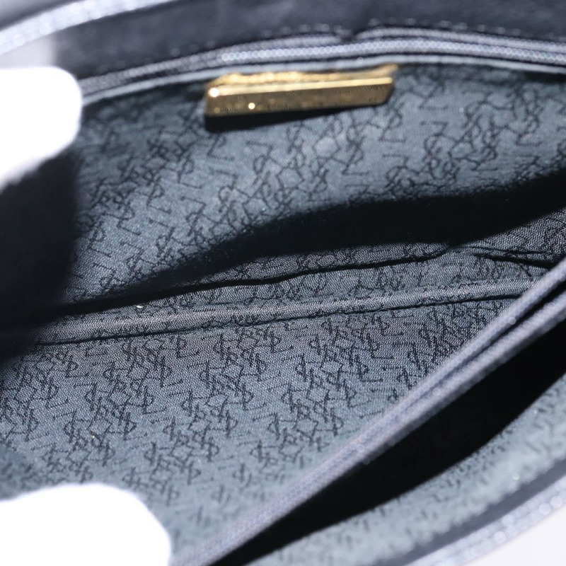 【日本直送】SAINT LAURENT 黑色金色皮革單肩包 正品 148350-11