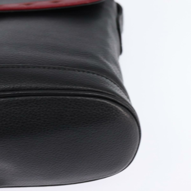 【日本直送】SAINT LAURENT 黑色金色皮革單肩包 正品 148350-13