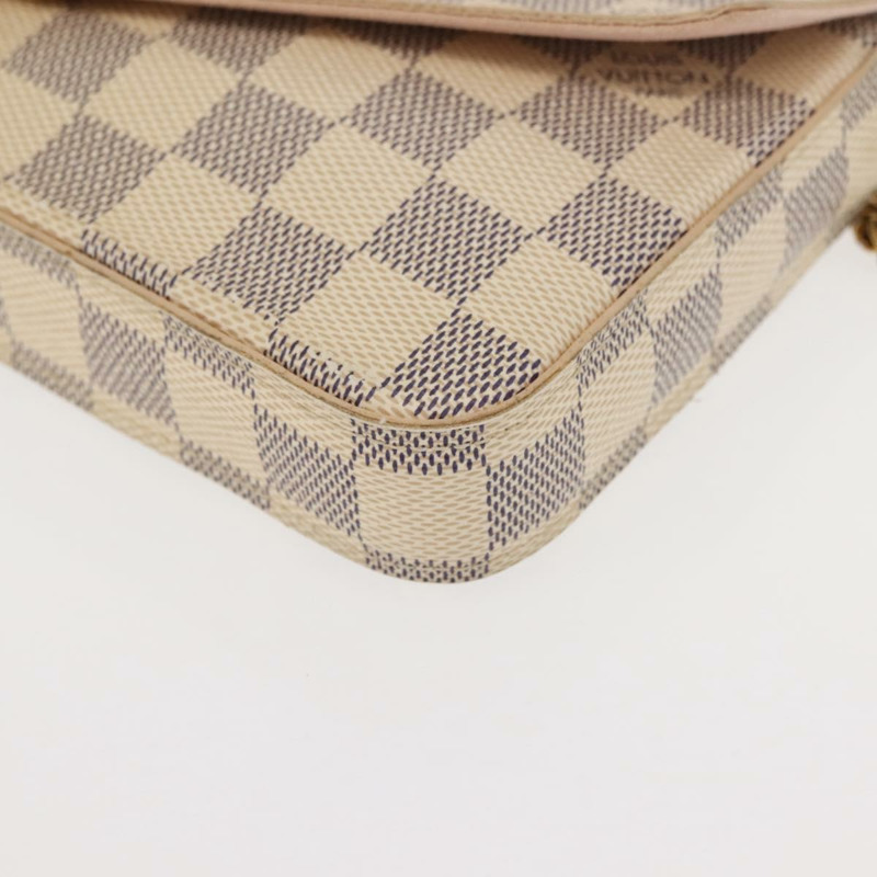 【日本直送】路易威登 Damier Azur Pochette Felicie 鏈條錢包 N63106 LV 正品 148308-13