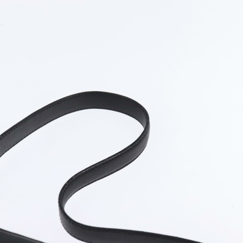 【日本直送】Salvatore Ferragamo 黑色金色皮革肩背包，正品編號 148231-7