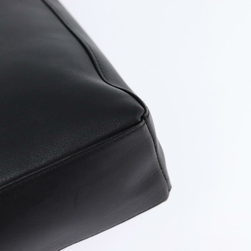 【日本直送】Salvatore Ferragamo 黑色金色皮革肩背包，正品編號 148231-15