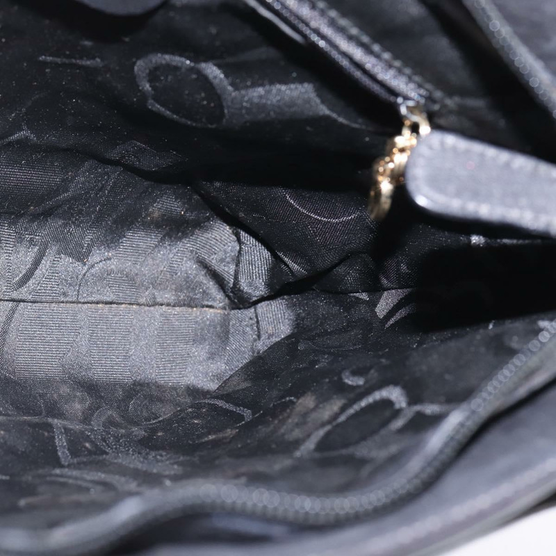 【日本直送】Salvatore Ferragamo 黑色金色皮革肩背包，正品編號 148231-16