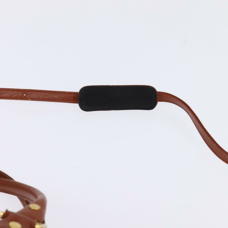 【日本直送】MCM Logoogram Vicetos 波士頓包 PVC 雙向棕色金色 正品 148233-13