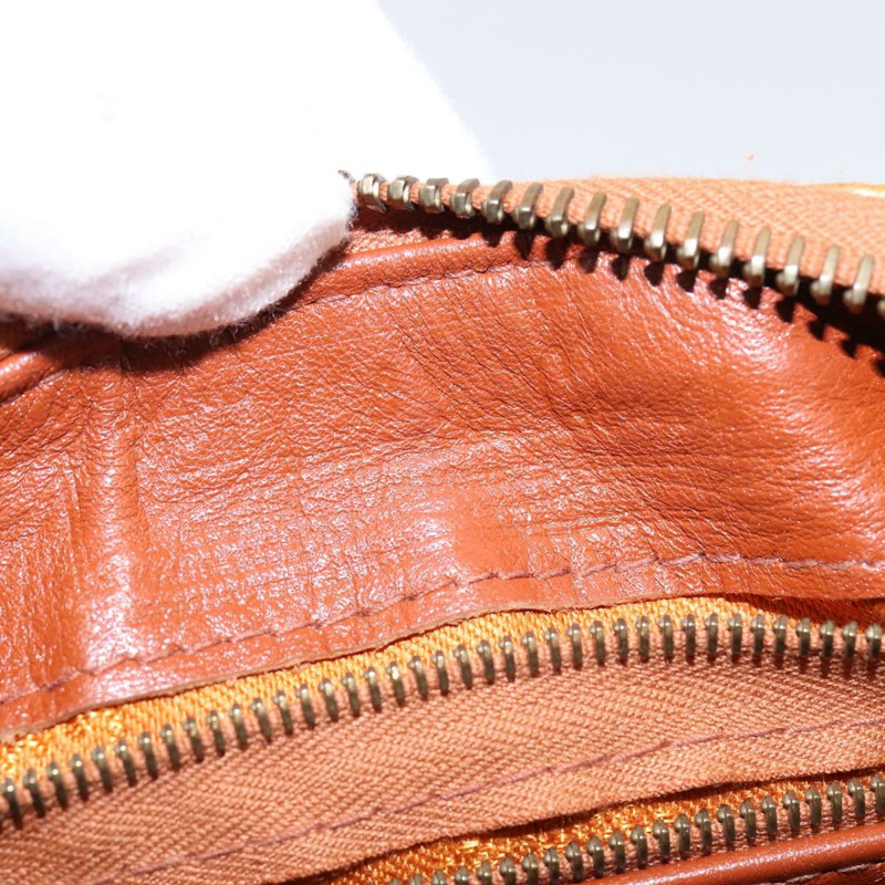 【日本直送】MCM Logoogram Vicetos 波士頓包 PVC 雙向棕色金色 正品 148233-17