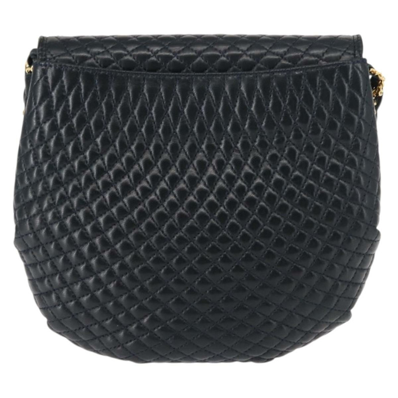 【日本直送】BALLY 鏈條單肩包 皮革 海軍藍 金色 正品 148234-1