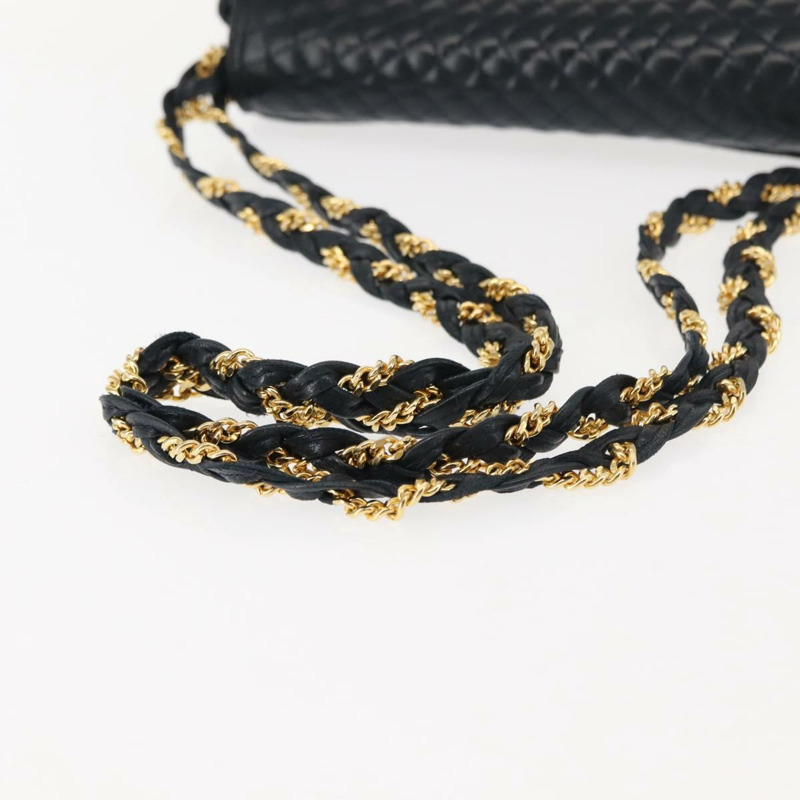【日本直送】BALLY 鏈條單肩包 皮革 海軍藍 金色 正品 148234-6