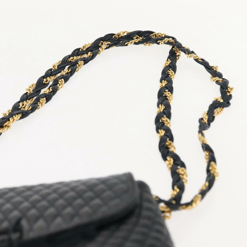 【日本直送】BALLY 鏈條單肩包 皮革 海軍藍 金色 正品 148234-7