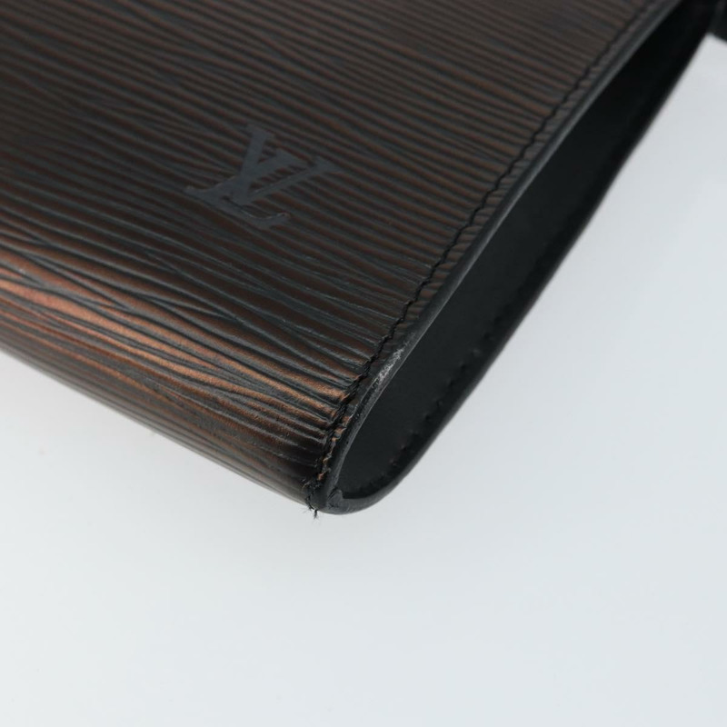 【日本直送】路易威登 Epi Pochette Accessoires 配件包 黑色 M52982 正品 148067-8