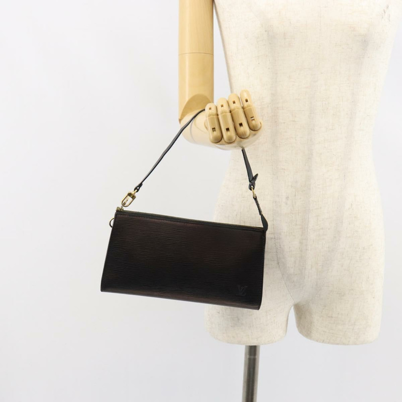 【日本直送】路易威登 Epi Pochette Accessoires 配件包 黑色 M52982 正品 148067-19