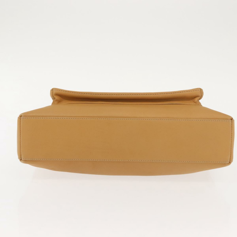 【日本直送】Salvatore Ferragamo 皮革肩背包 米色 金色 正品 gh1110-4