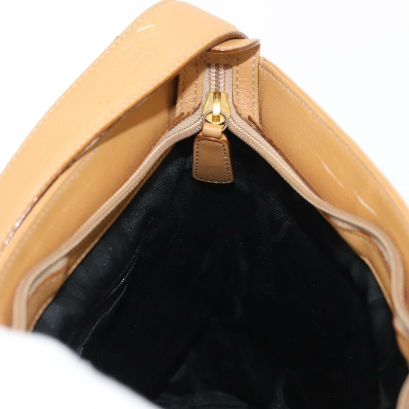 【日本直送】Salvatore Ferragamo 皮革肩背包 米色 金色 正品 gh1110-17