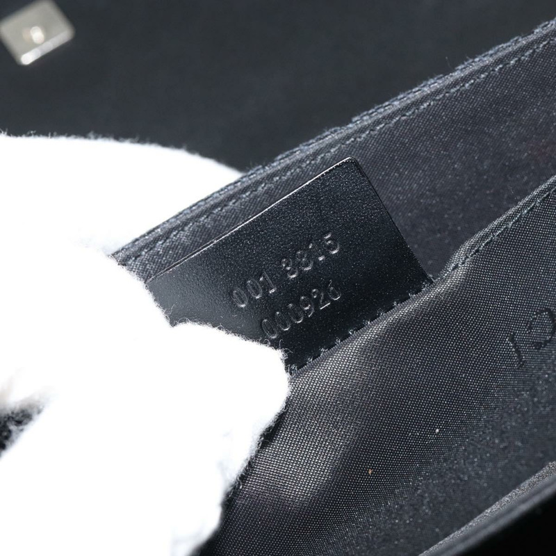 【日本直送】GUCCI GG帆布肩背包 黑色 銀色 001 3815 正品 gh1129-11