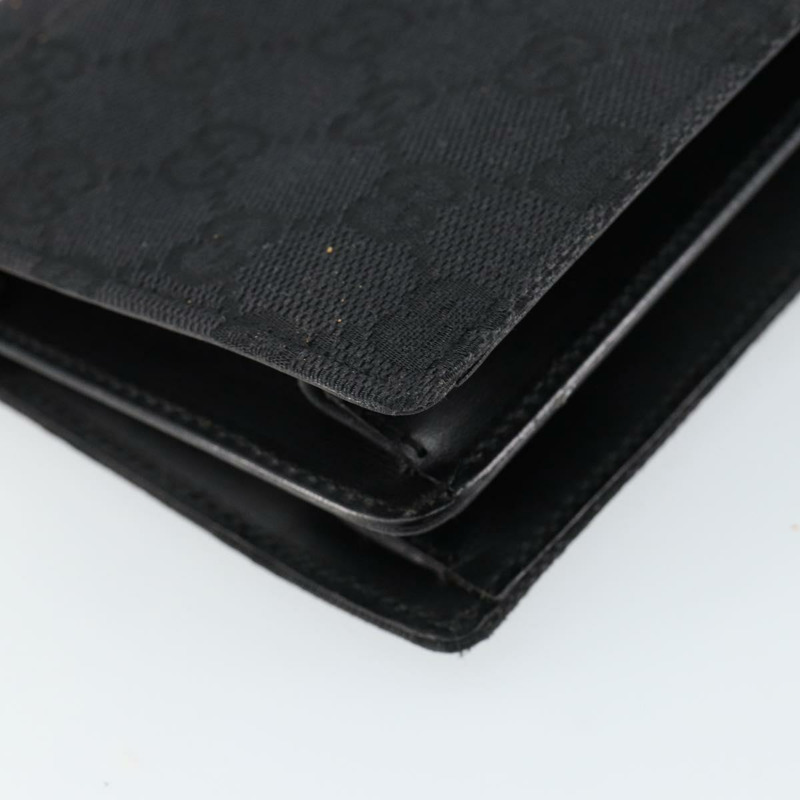 【日本直送】GUCCI GG帆布肩背包 黑色 銀色 001 3815 正品 gh1129-15