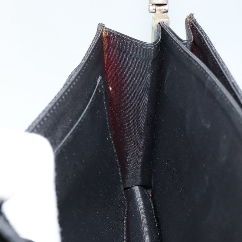 【日本直送】GUCCI GG帆布肩背包 黑色 銀色 001 3815 正品 gh1129-18