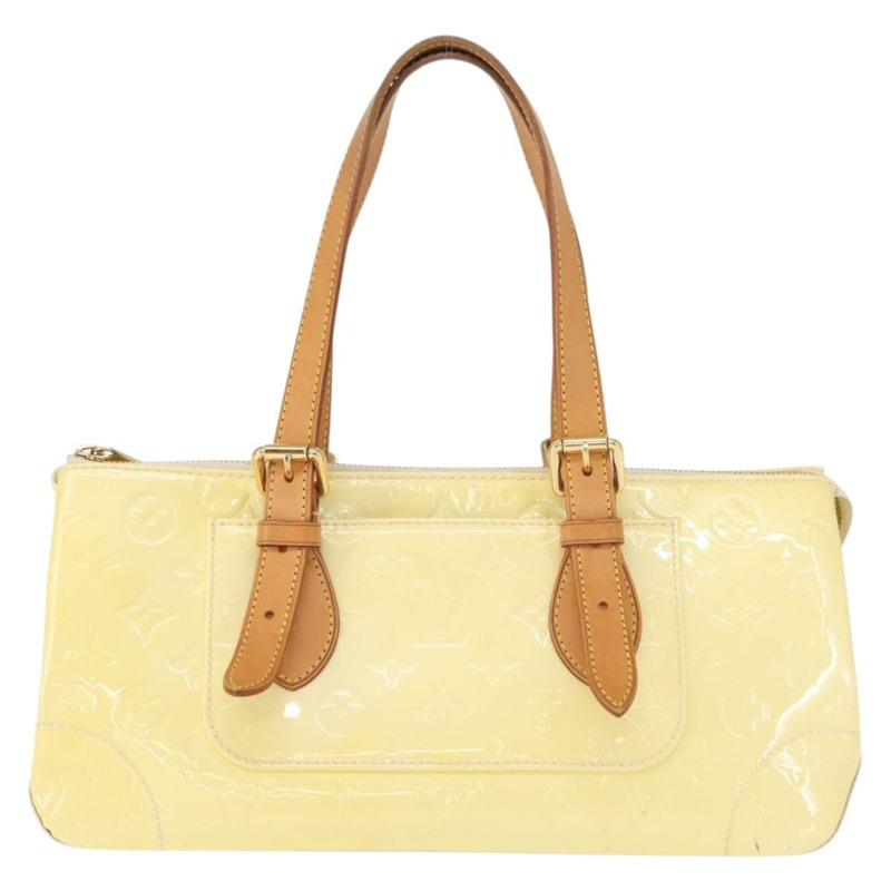 【日本直送】路易威登 Monogram Vernis Rosewood Avenue 手提包 Perle M93508 正品 gh1052-12