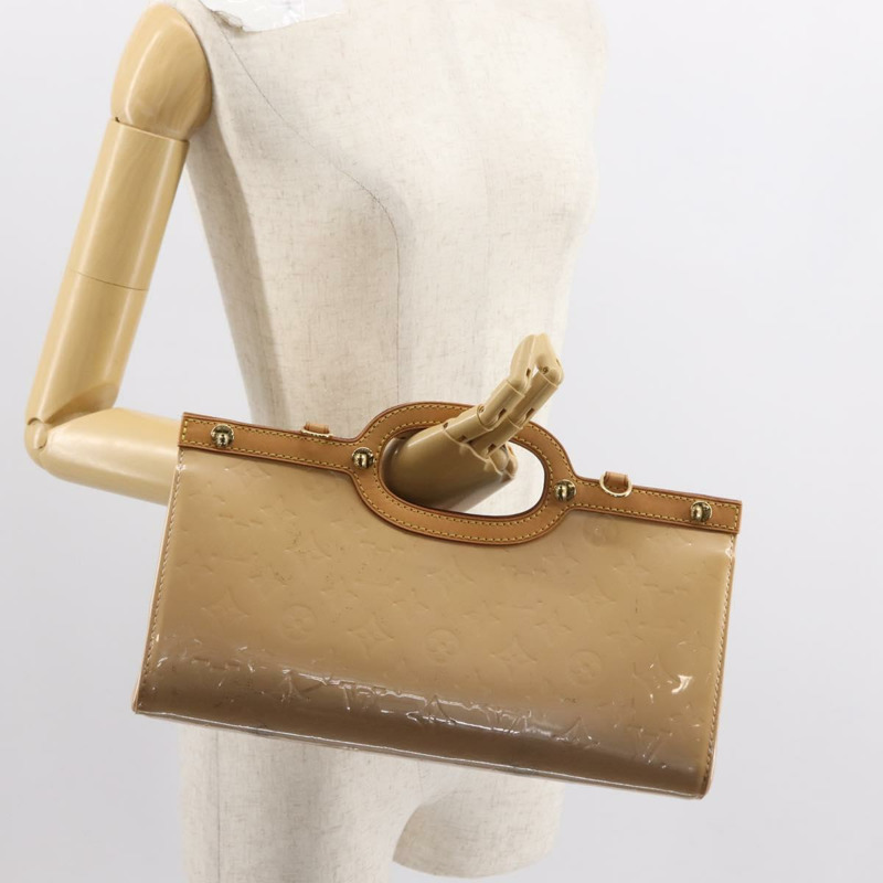 【日本直送】路易威登 Vernis Roxbury Drive 手提包 2Way Rose flow lantern M91391 正品 gh1053-20