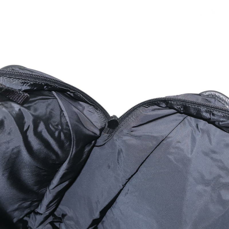 【日本直送】PRADA 運動手提包 尼龍皮革 黑色 銀色 正品 gh1071-19