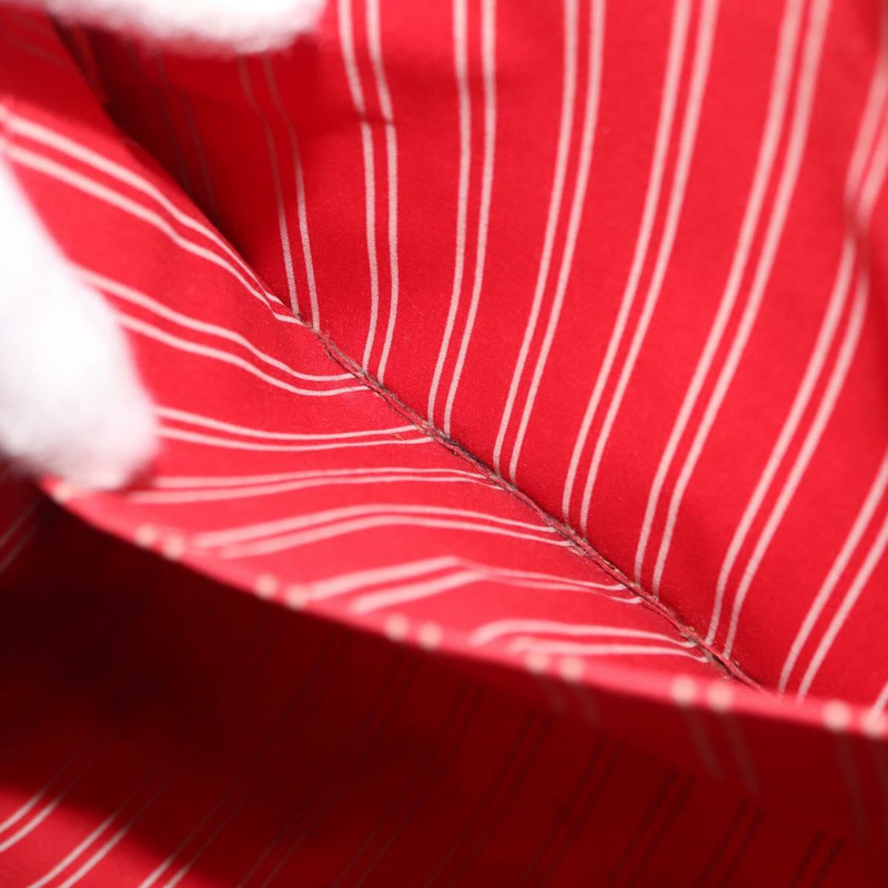 【日本直送】路易威登 Antigua Cabas MM 手提包 帆布 米色 紅色 M40035 LV 正品 gh1049-21