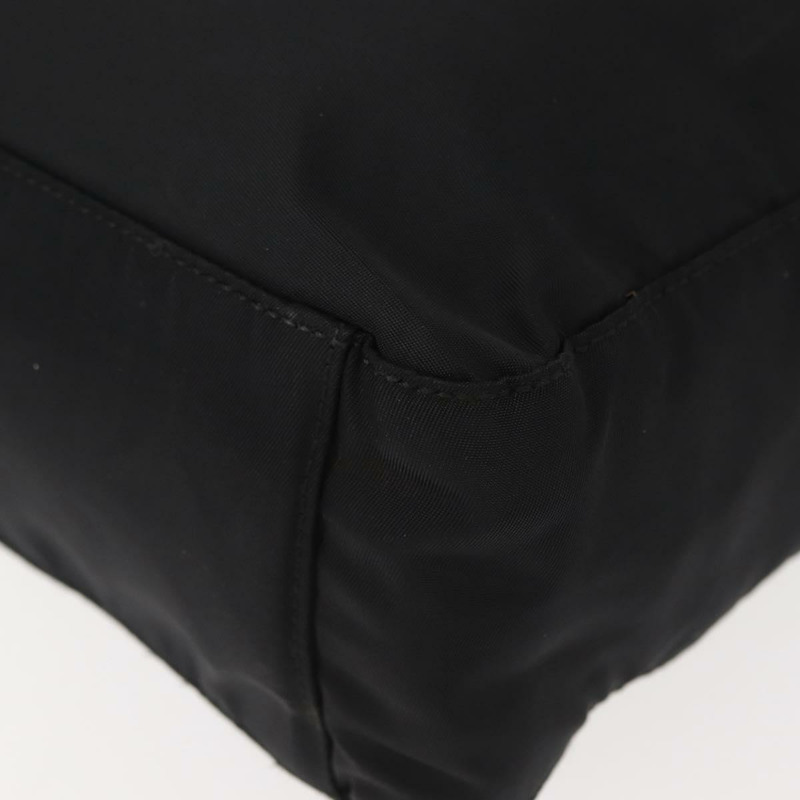 【日本直送】PRADA 尼龍托特包 黑色 銀色 正品 gh1067-15