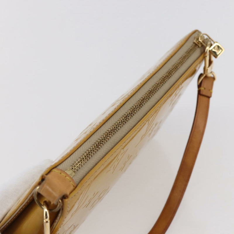 【日本直送】路易威登 Monogram Vernis Lexington 配件包 米色 M91010 正品 149199-5