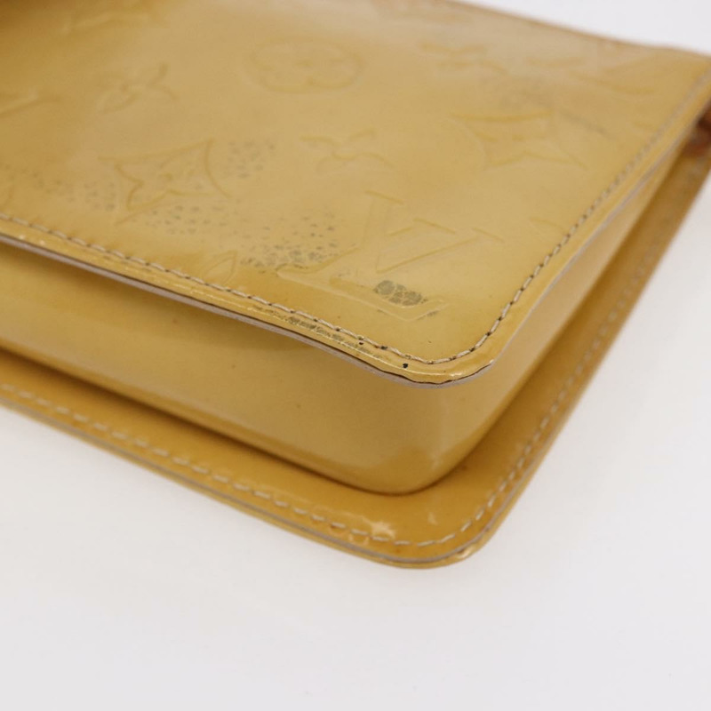 【日本直送】路易威登 Monogram Vernis Lexington 配件包 米色 M91010 正品 149199-8