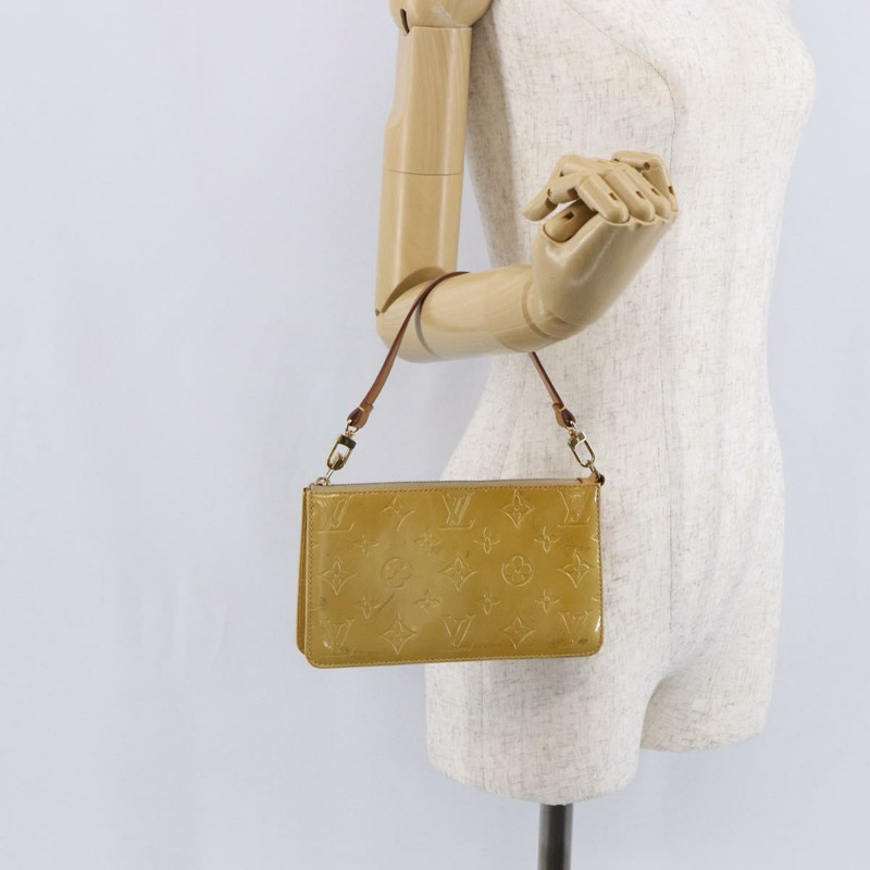 【日本直送】路易威登 Monogram Vernis Lexington 配件包 米色 M91010 正品 149199-20