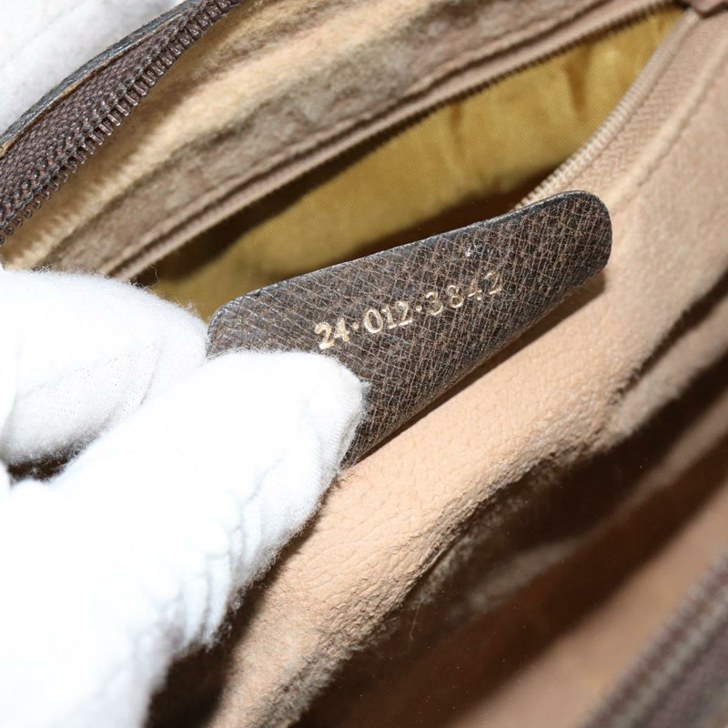 【日本直送】GUCCI GG Supreme Web Sherry Line 手提包 PVC 米色 金色 24 012 3842 正品 149058-11