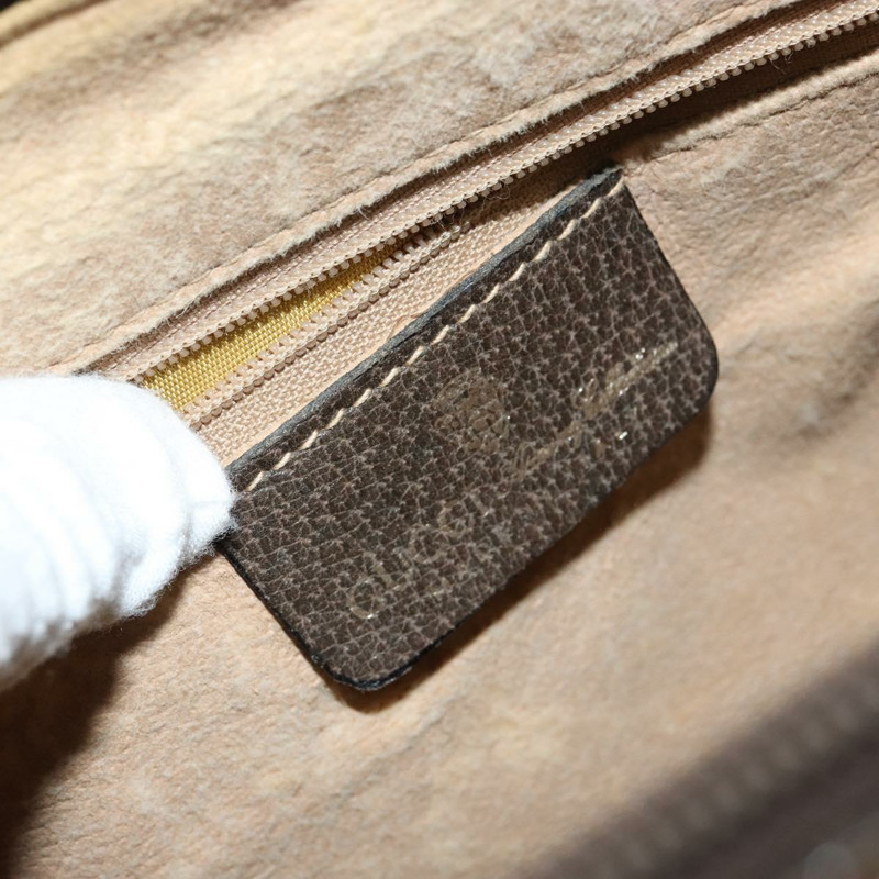 【日本直送】GUCCI GG Supreme Web Sherry Line 手提包 PVC 米色 金色 24 012 3842 正品 149058-18