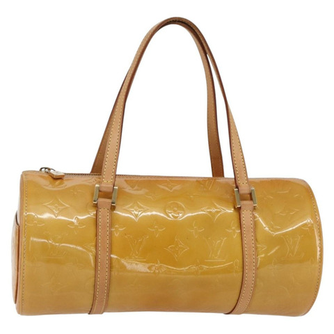 路易威登 Monogram Vernis Bedford 手提包 米色 M91006 LV 正品 149057