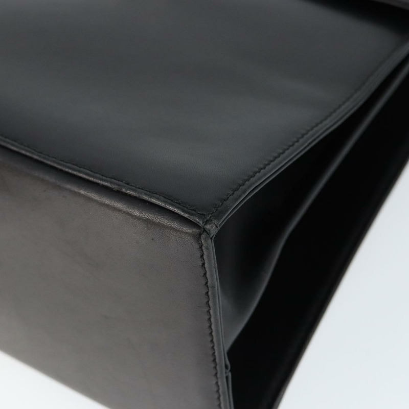 【日本直送】Salvatore Ferragamo Gancini 手提包 皮革 黑色 金色 正品 149087-14