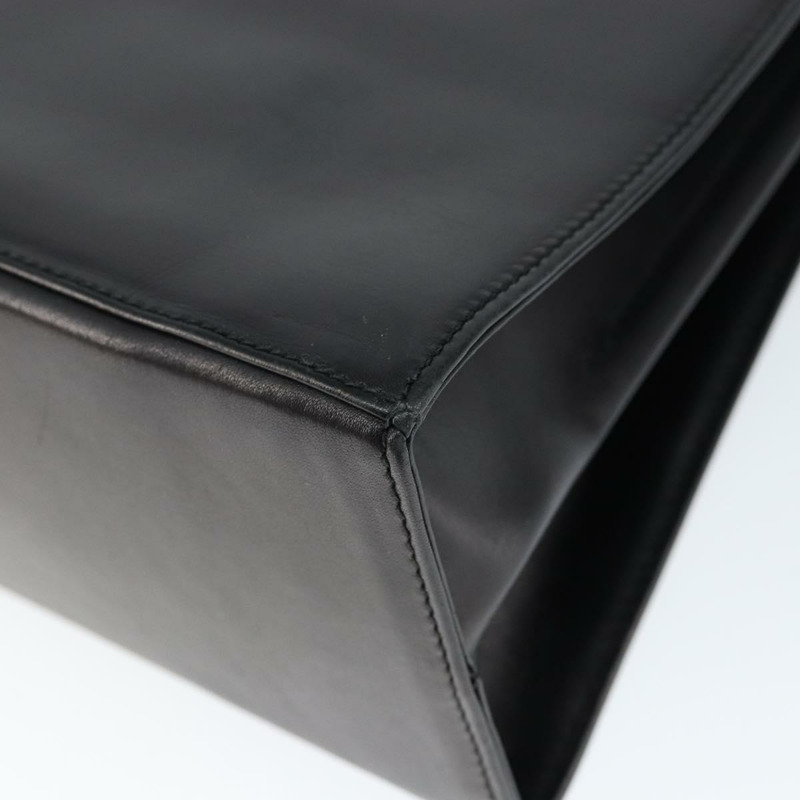 【日本直送】Salvatore Ferragamo Gancini 手提包 皮革 黑色 金色 正品 149087-16