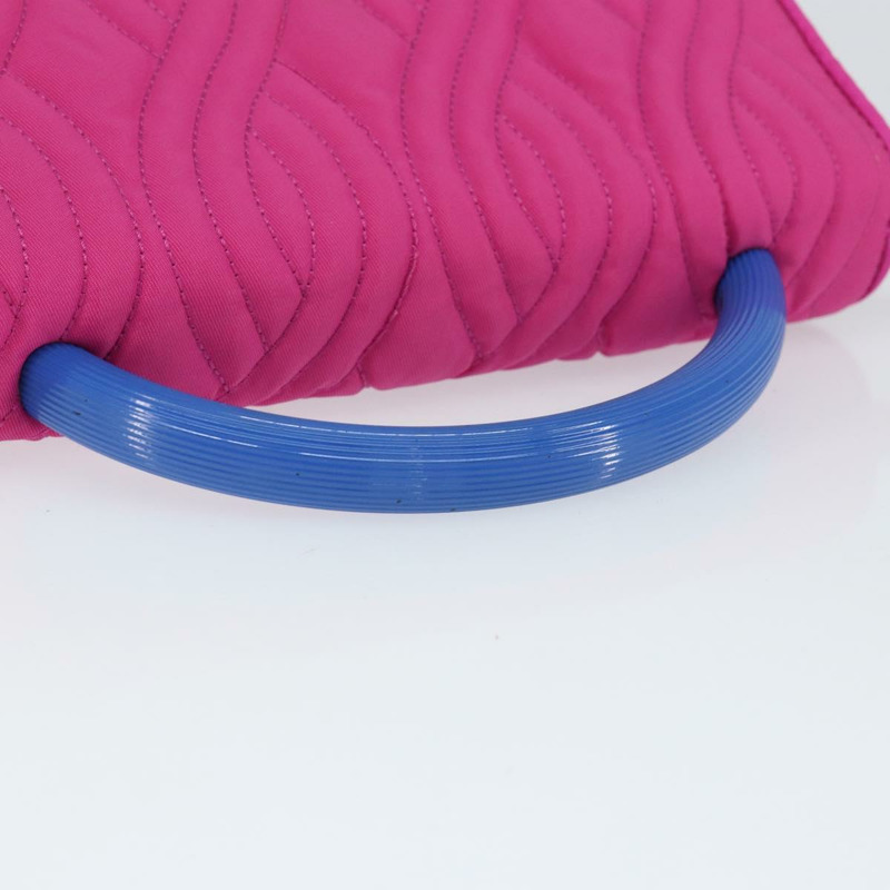 【日本直送】FENDI 尼龍手提包 2way 粉紅色金色 Auth 149066-6