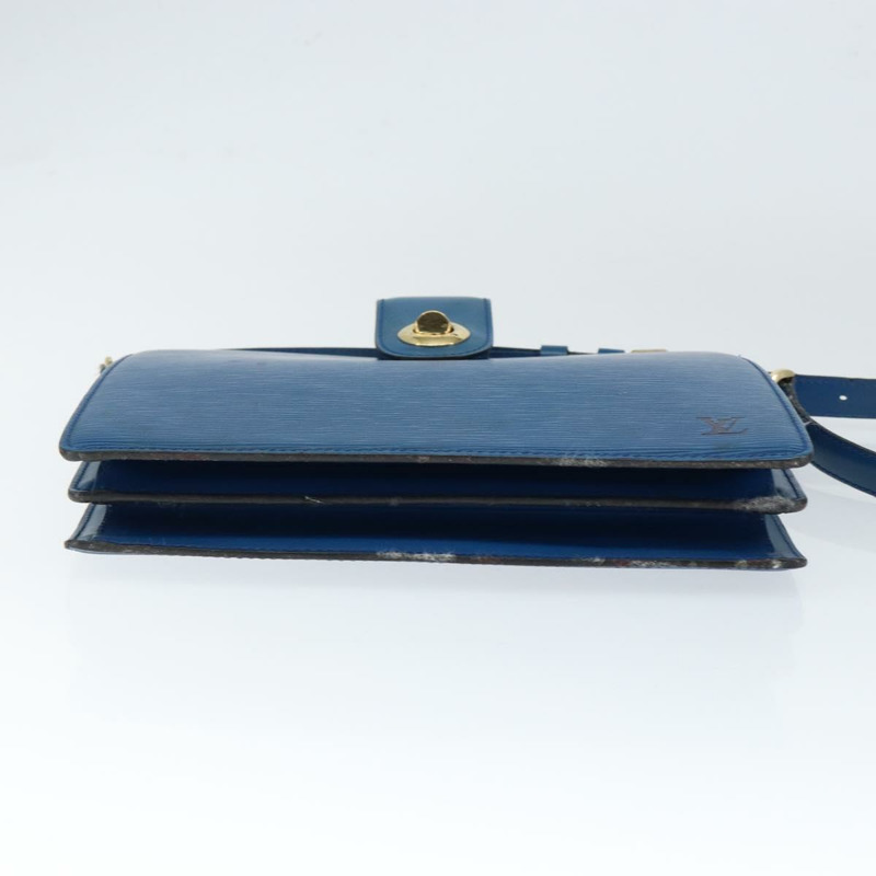 【日本直送】路易威登 Epi Capuchin 肩背包 藍色 M52345 LV 正品 149056-4