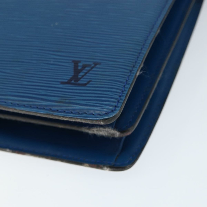 【日本直送】路易威登 Epi Capuchin 肩背包 藍色 M52345 LV 正品 149056-13