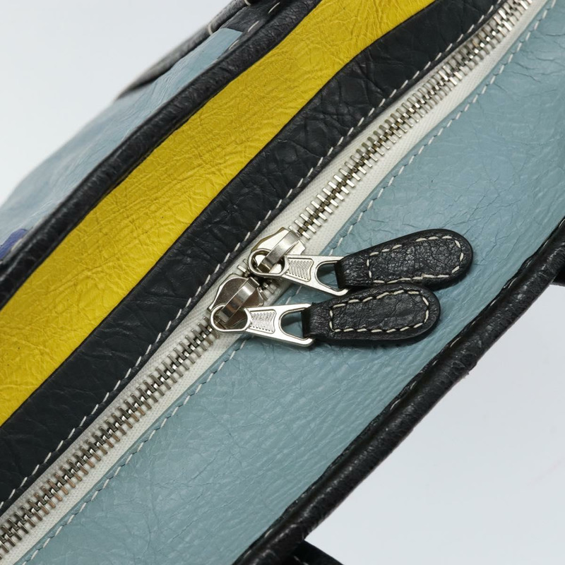 【日本直送】BALENCIAGA Bazaar Shopper XS 手提包 皮革 2way Multicolor 513989 Auth 149219-9