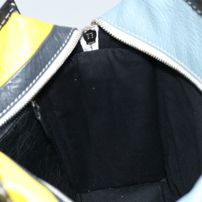 【日本直送】BALENCIAGA Bazaar Shopper XS 手提包 皮革 2way Multicolor 513989 Auth 149219-18