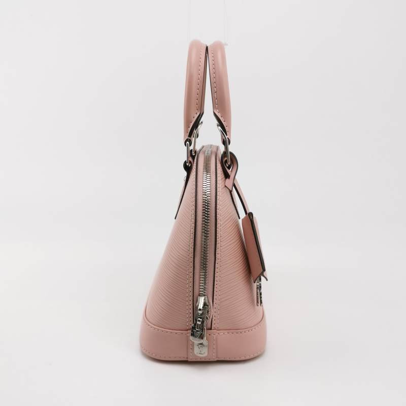 Louis Vuitton (LV) Alma BB 牛皮水波紋純色水波紋貝殼包斜挎包單肩包 9.8新-3