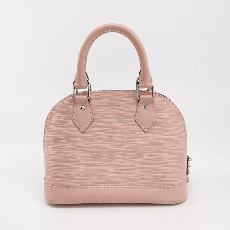 Louis Vuitton (LV) Alma BB 牛皮水波紋純色水波紋貝殼包斜挎包單肩包 9.8新-4