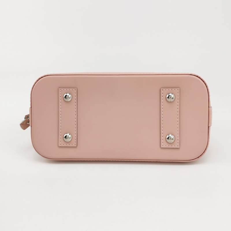 Louis Vuitton (LV) Alma BB 牛皮水波紋純色水波紋貝殼包斜挎包單肩包 9.8新-5