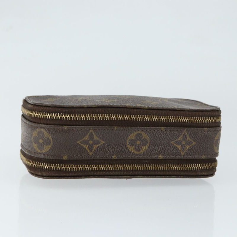 【日本直送】路易威登 Monogram Trousse Brush PM 化妝包 M47510 LV Auth 149213-4