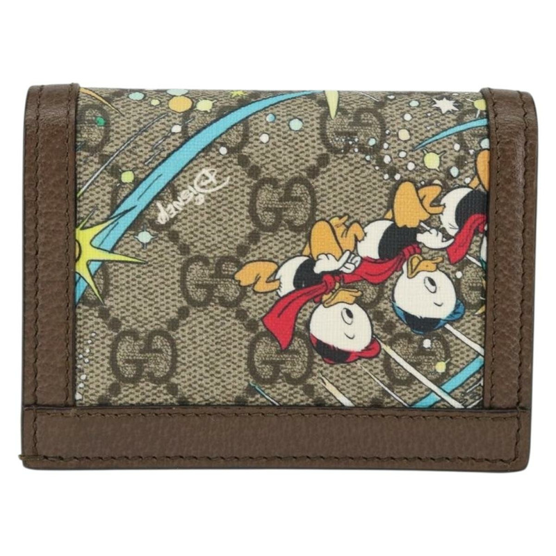 【日本直送】GUCCI GG Supreme 迷你錢包 PVC 米色 648121 正品 149240-1